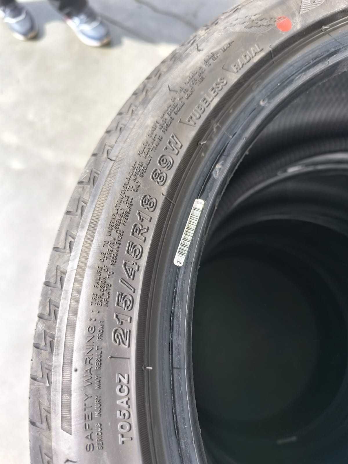 Bridgestone Turanza, 215/45 R18, vară, 4 bucăți