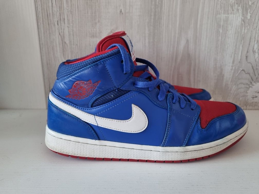 Air Jordan 1 Mid Detroit Pistons marimea 45