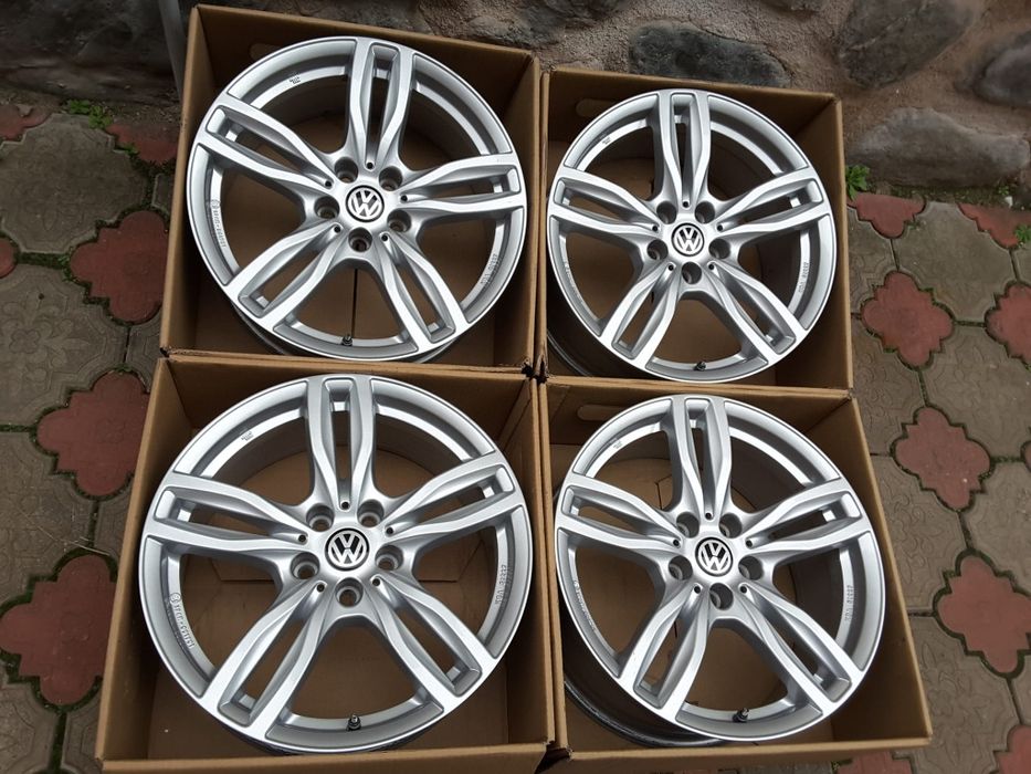 jante aliaj 17; 5x112; Vw Tiguan, Passat b6, b7, b8,CC,Alltrack,Sharan