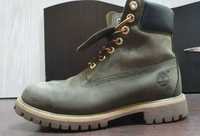 Timberland Premium Boots Mens GreenOlive-Kaki Waterproof Size 42 Noi