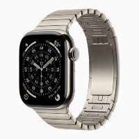 Apple watch 11 Link bracelet 46mm Natural Titanium case