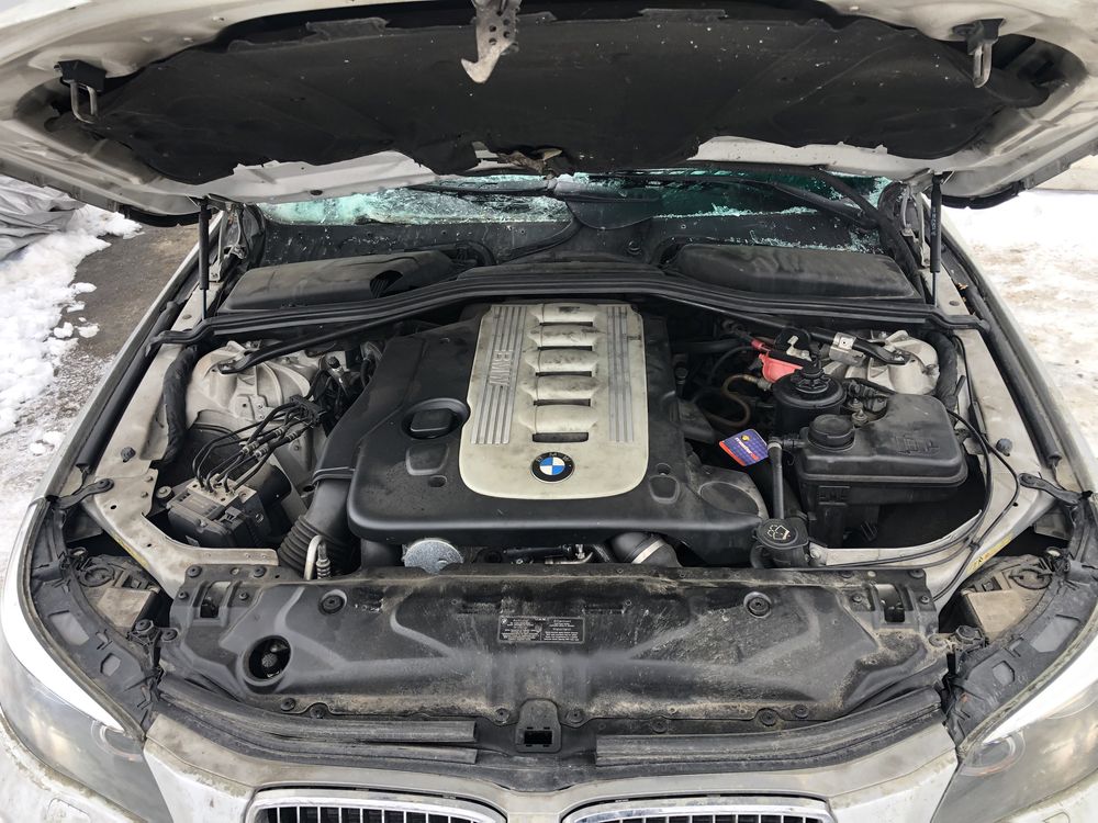 Bmw e60 530d 235hp LCI НА ЧАСТИ ( бмв е60 530д 235 коня )