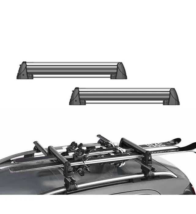 Ски Багажник Green Valley Snow RIDER за 4 чифта ски или 2 сноуборда