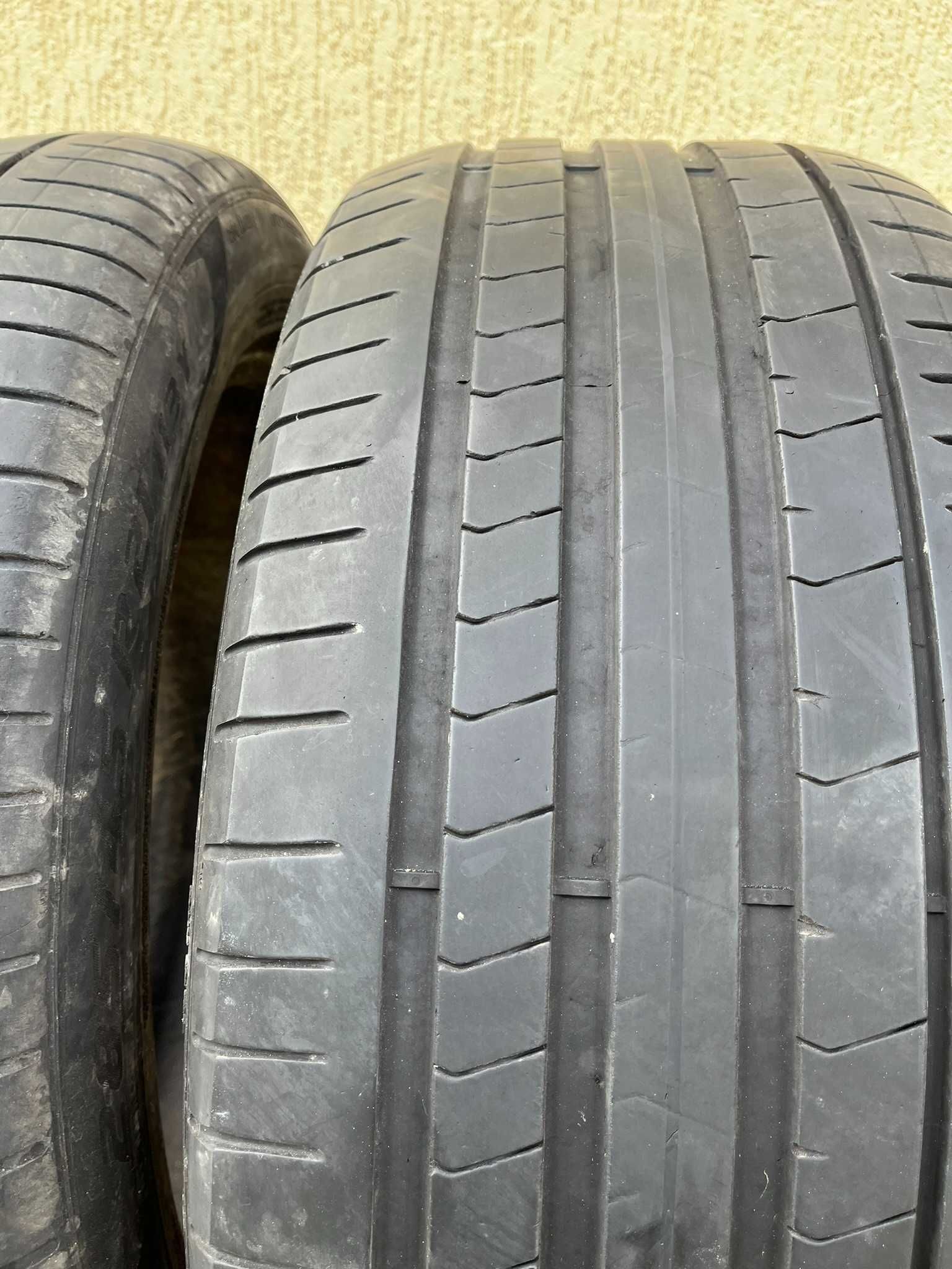 2 бр. летни гуми 285/45/21 Pirelli RSC  DOT 3820 4,5 mm