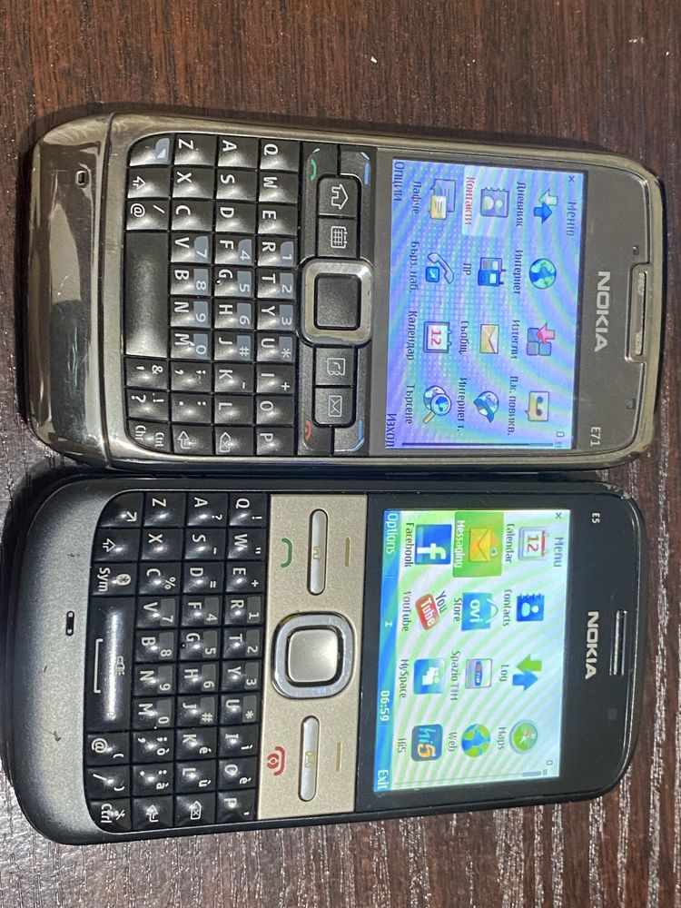 Nokia e71 и Nokia E5