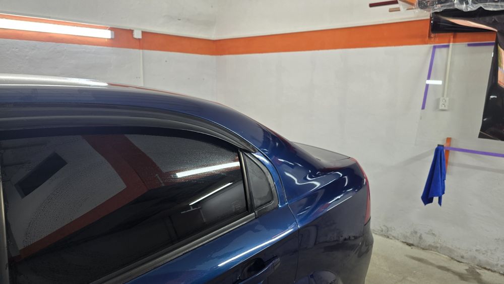 Тонировка в центре города