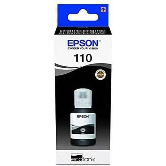 Качественный аналог Пигментная Чернила Epson110 Black Pigment, 140 мл