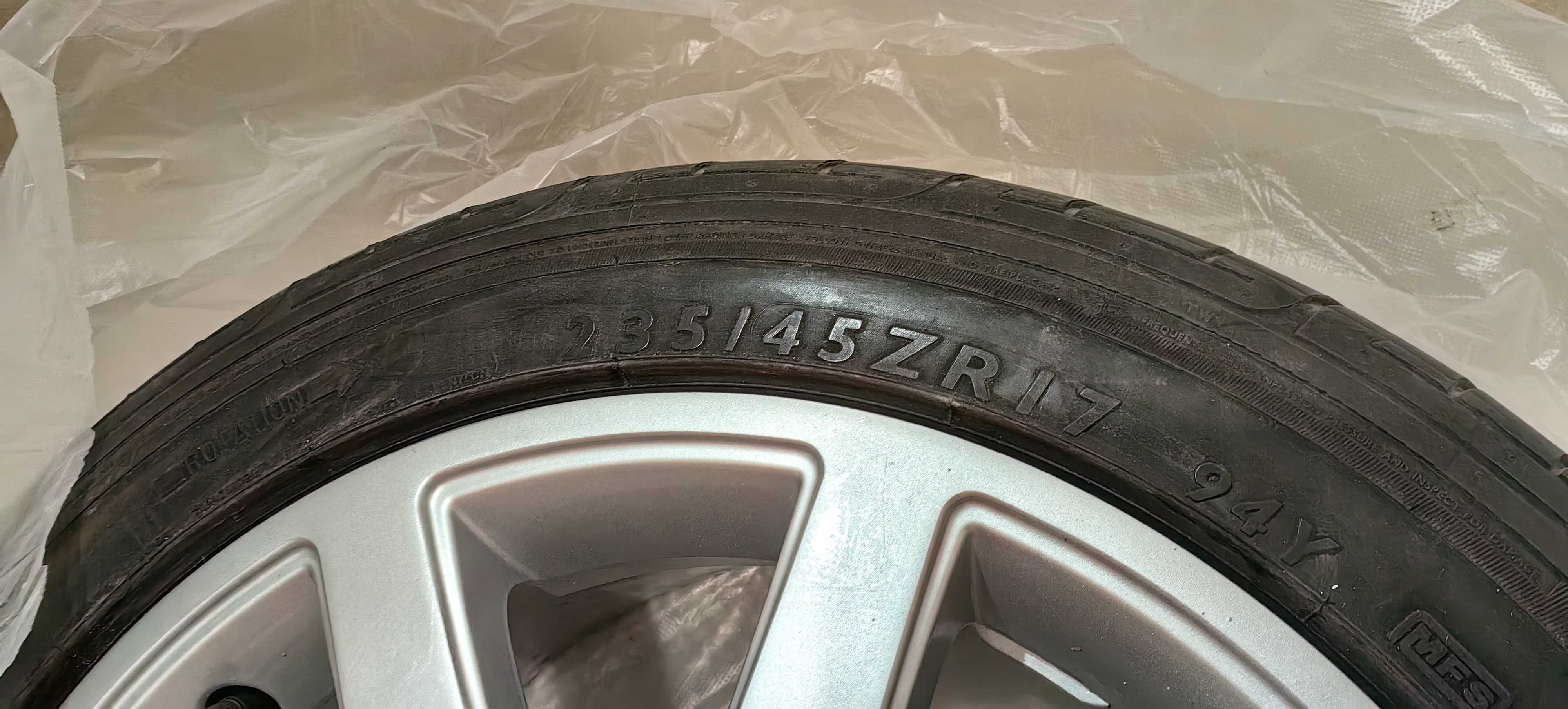 Резервна джанта колело Audi 17" 235/45 ZR 17