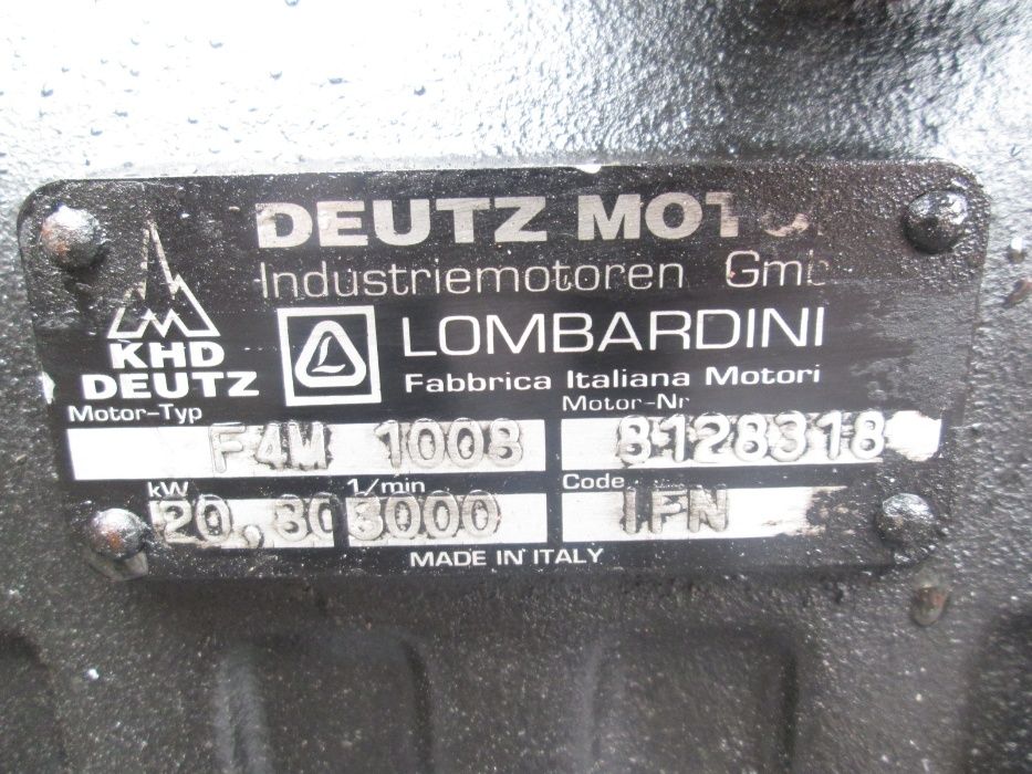 Piese motor Deutz Lombardini F3M1008 si F4M1008