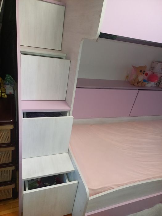 Детско легло двуетажно