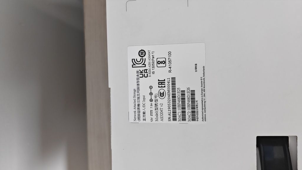 Сетевой накопитель Asustor AS3204T v2, 4 отсека, мощный 4-ядерный проц