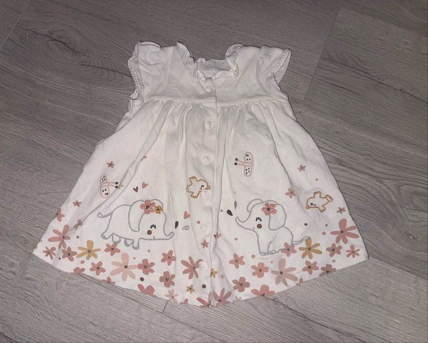 Детски рокли коледни размер 74