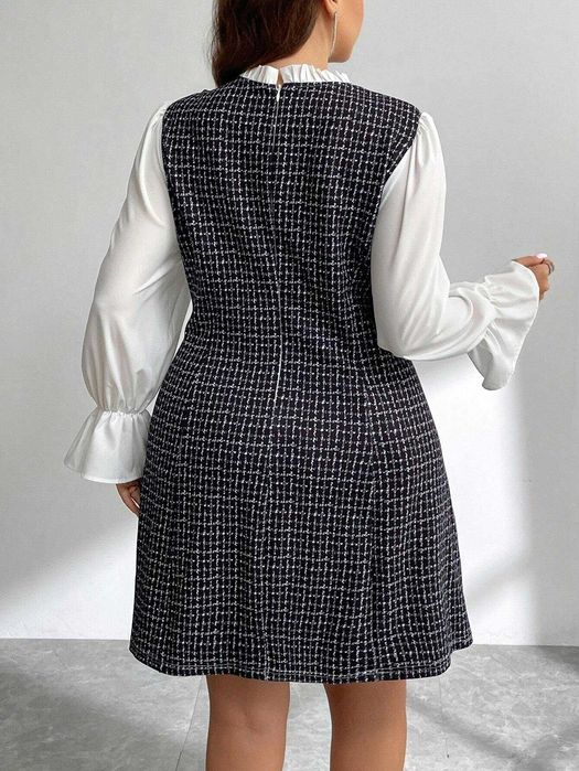 Елегантна рокля, Есенно -зимна рокля, Стилна рокля