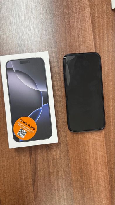 Iphone 16 ProMax Black Titanium 256Gb