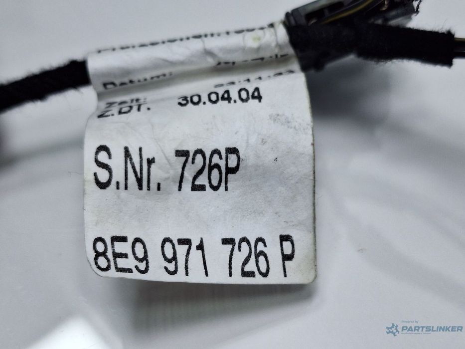 Instalatie electrica haion AUDI A4 III Avant 8ED, B7 2004 - 2008 TDI BKE, BRB 8E9971726P