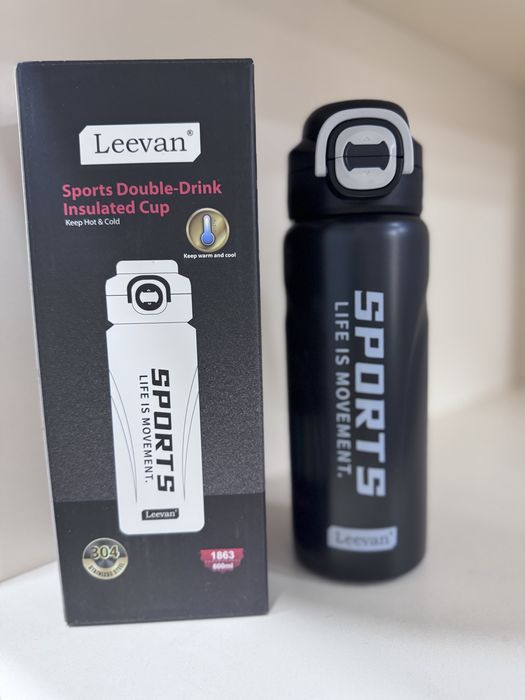 Термобутылка идеально для спорта и в школу