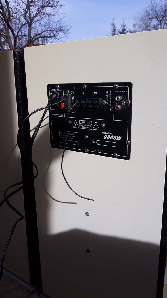 Boxe goldy active cu am/fm,aux