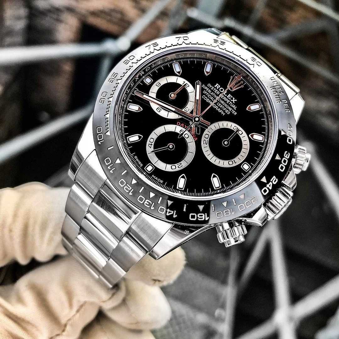 Часовници Rolex Daytona сребрист/черен