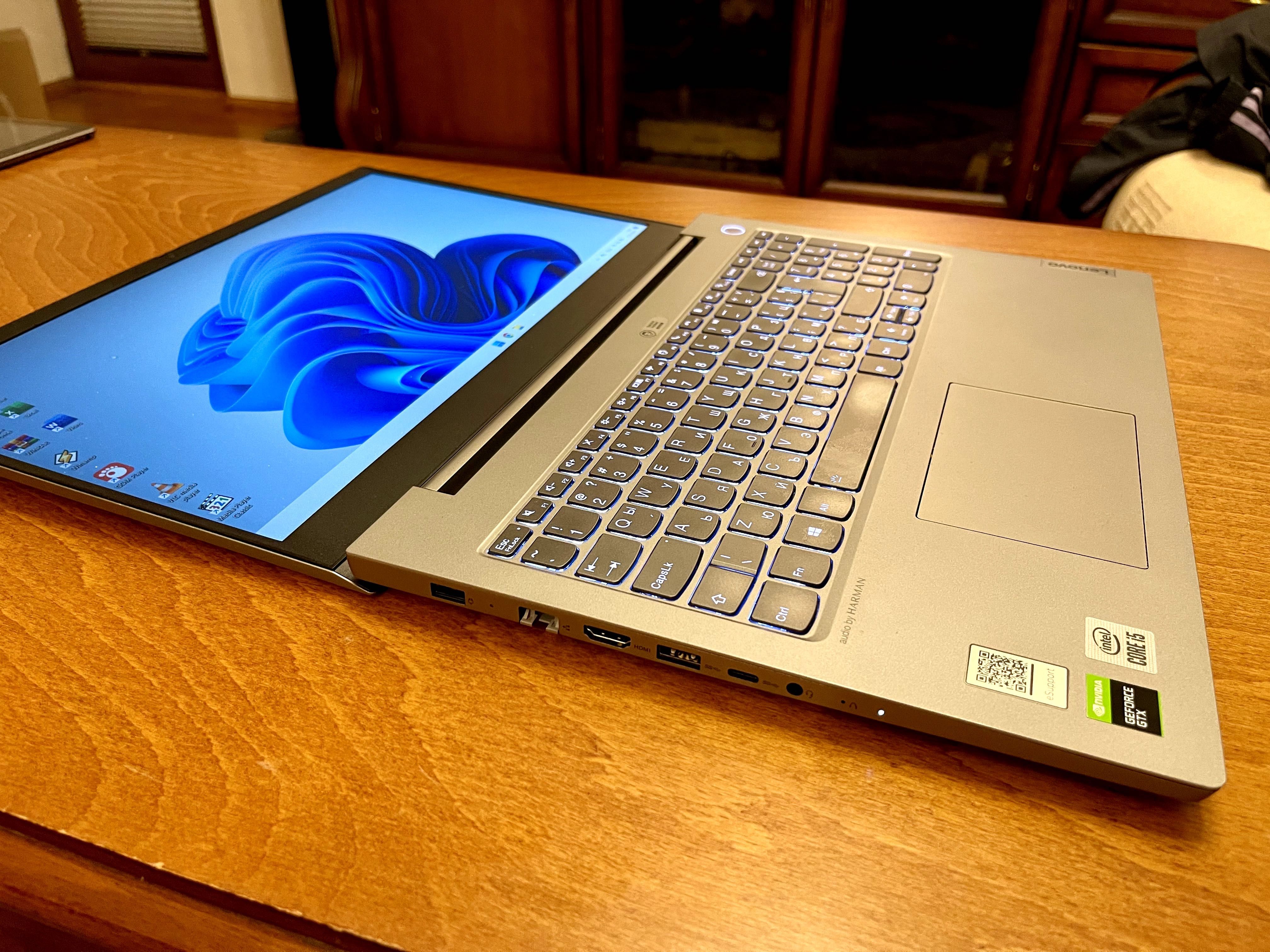 Lenovo ThinkBook 15p i5 Nvidia GTX 1650 4K 16RAM 512SSD Разопакован