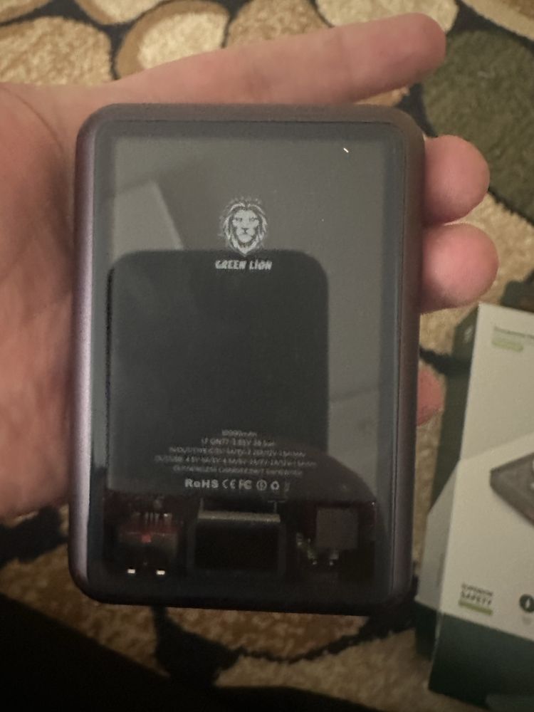 Power bank green lion 10000 mah