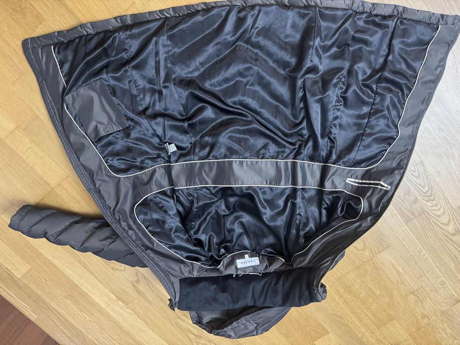 Jaketa femei fete Calvin Klein , S, maron, lunga de iarna