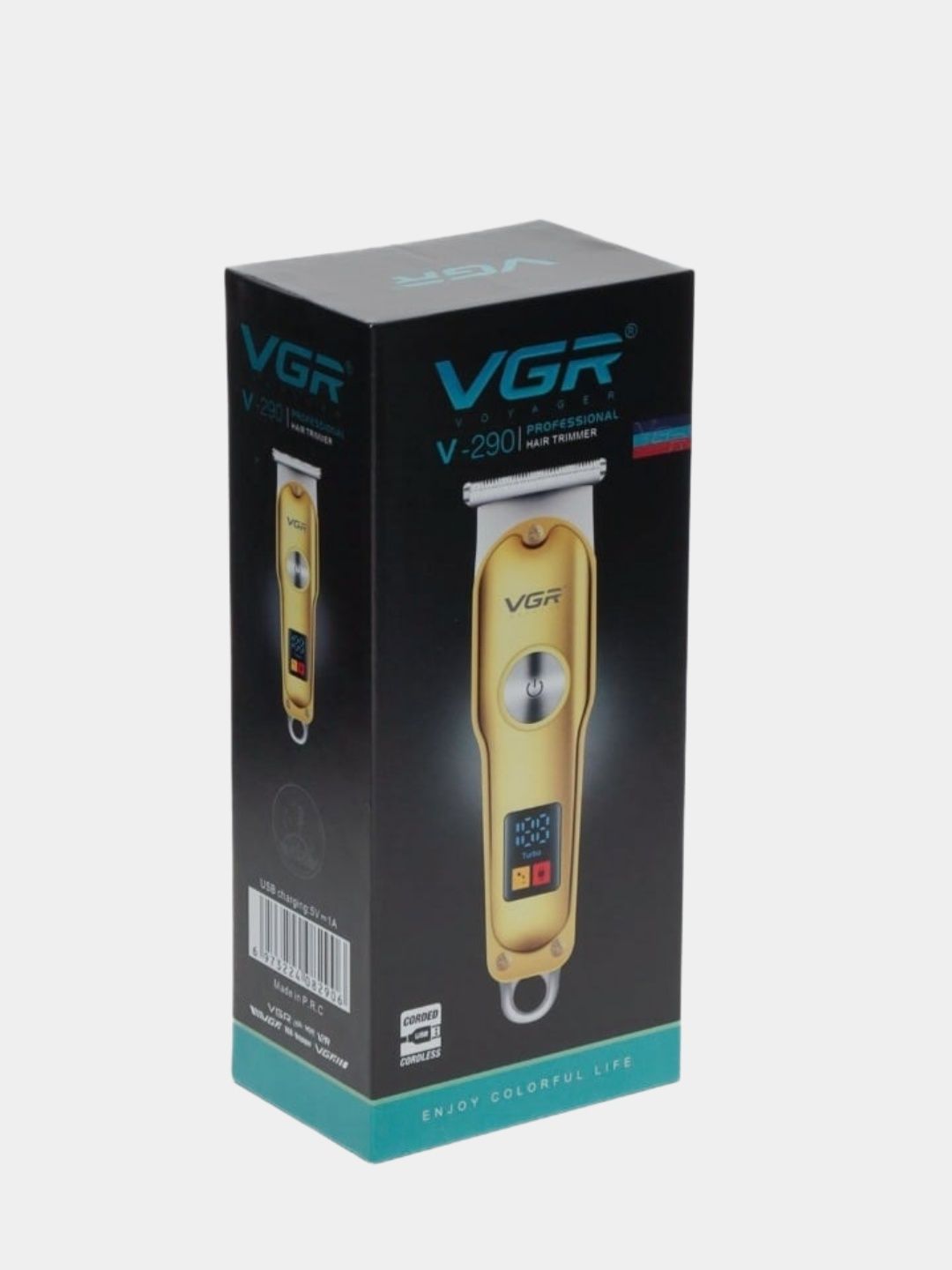 Professional simsiz trimmer VGR V-290 soqol va soch uchun