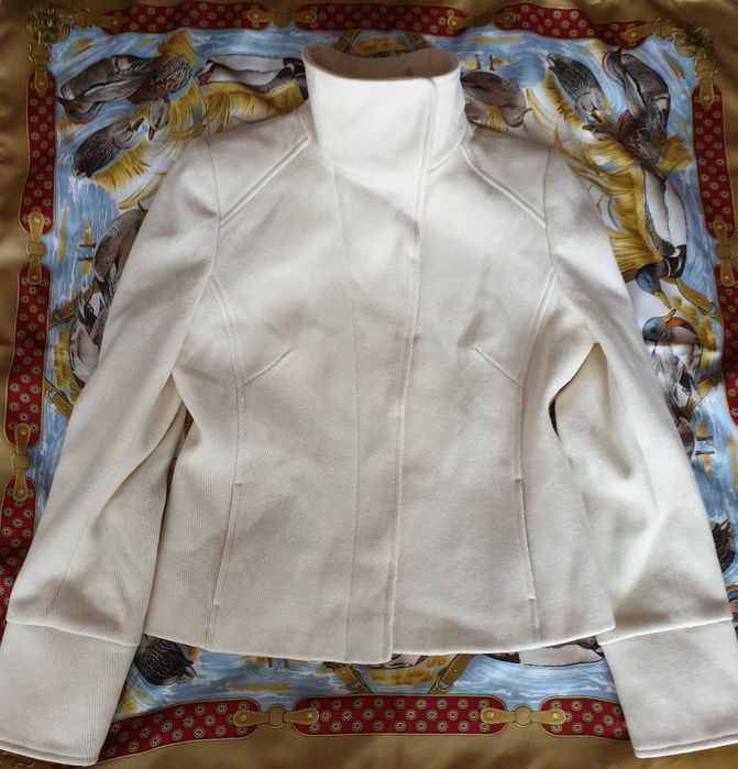 Jacheta sacou crem mix lana