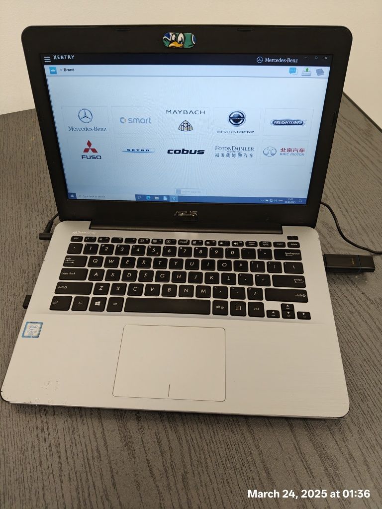 Program diagnoza auto Xentry dedicat Mercedes Benz Smart