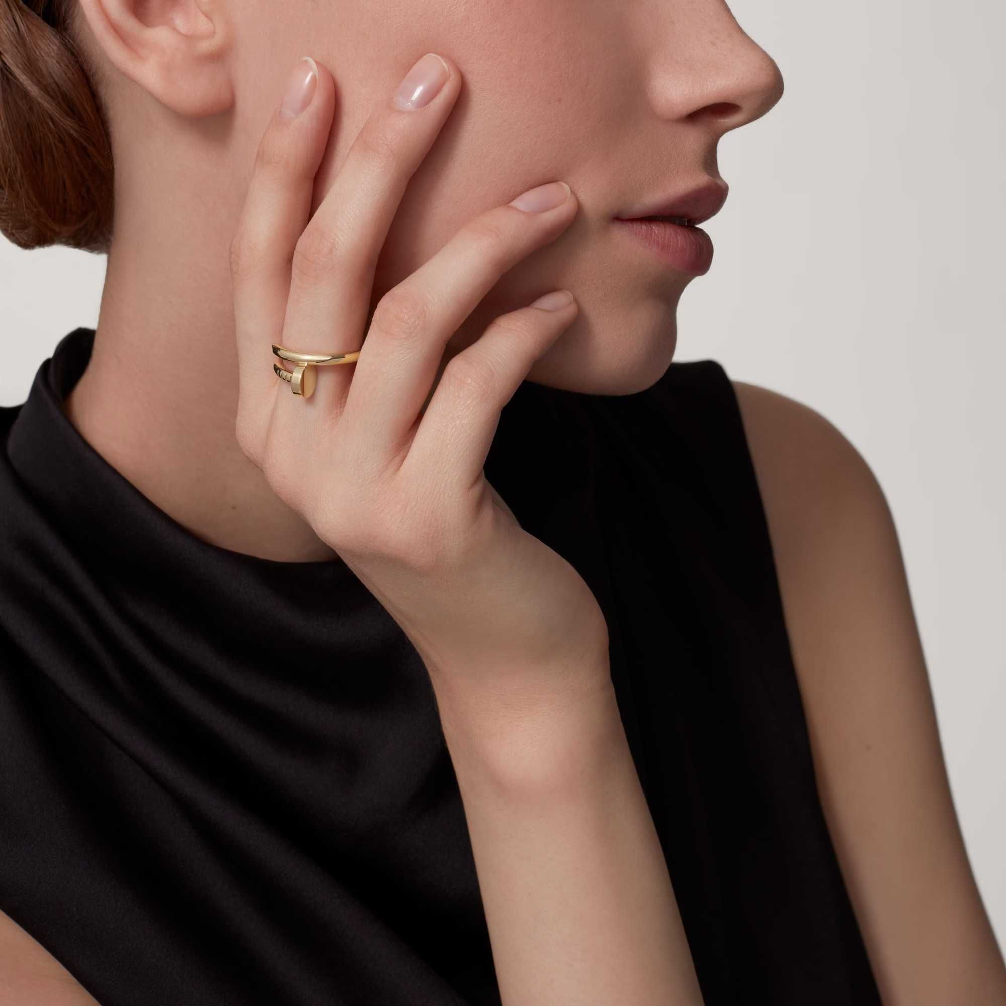 CARTIER Nail Juste un Clou Classic Gold Пръстен Пирон