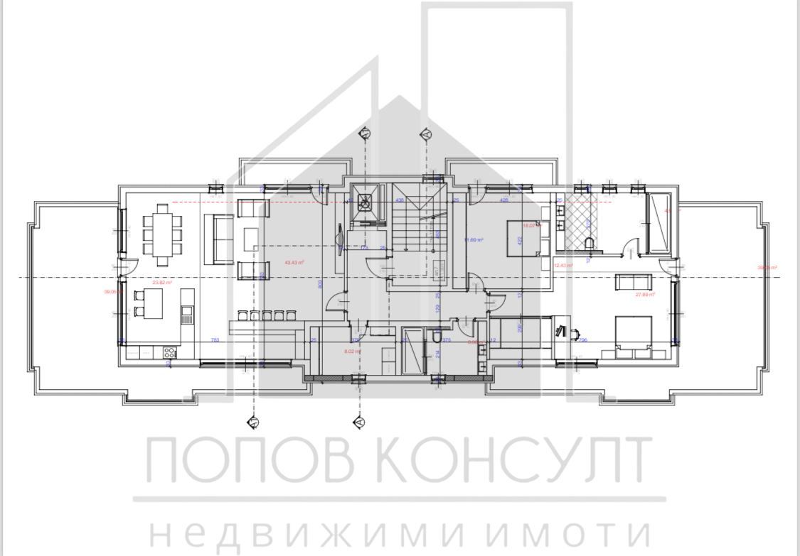 Бутиков апартамент с готов интериорен проект