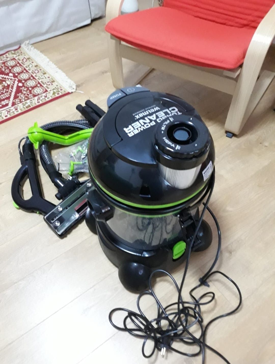 Aspirator profesional Welmax Turbo Power 2400W
