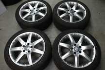 Jante originale Mercedes 17 inch 5x112 cu 225 45 17 Passat Audi Skoda