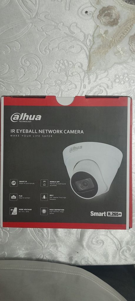 Видеокамера HD, FUJI Pro 5.0 MP. Dahua HDCVI 5MP. Купольный.