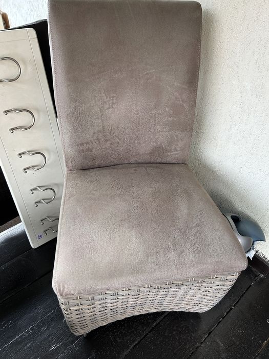 Set 2 Scaun ratan pe rotile