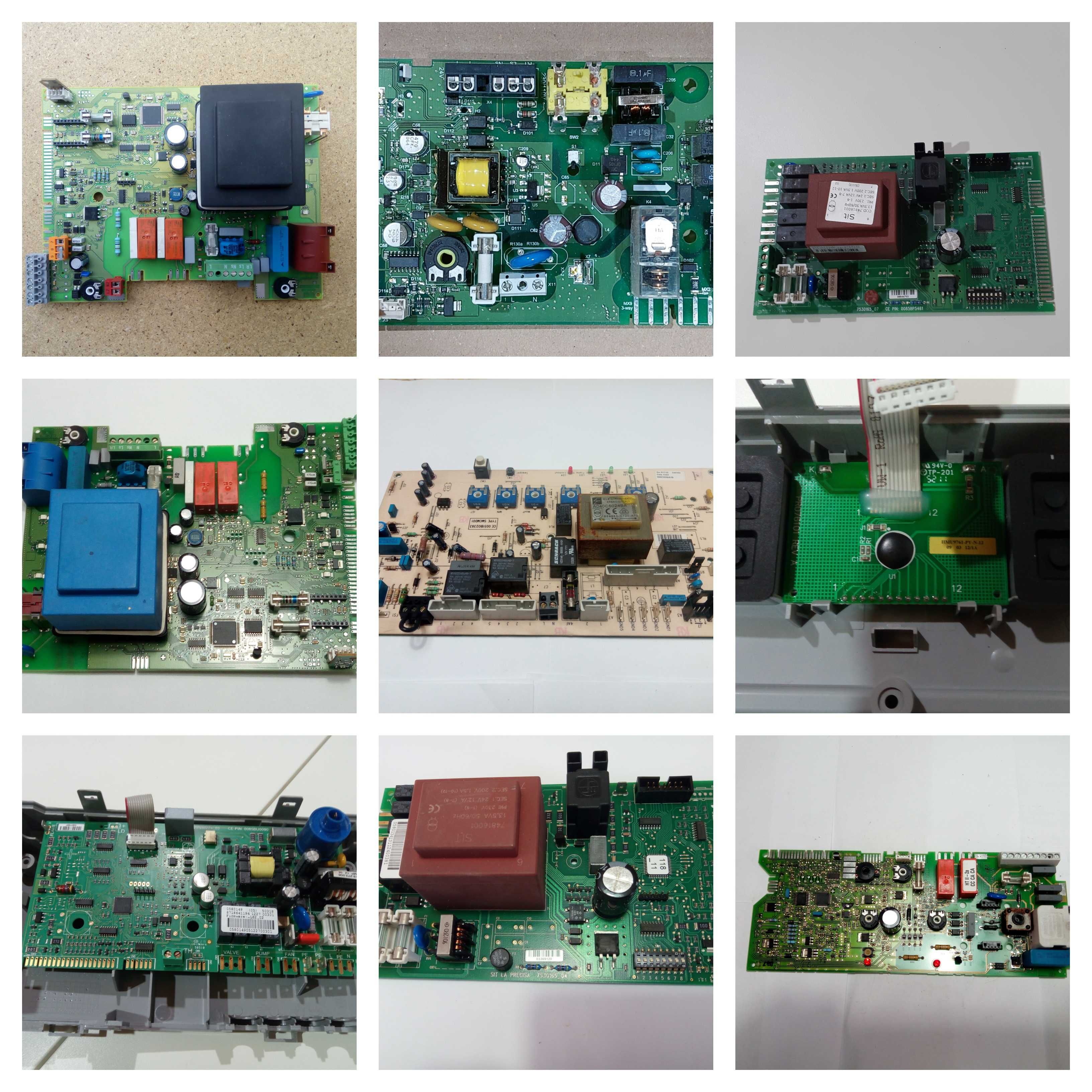 Placi de baza si componente s.h. centrale termice.;