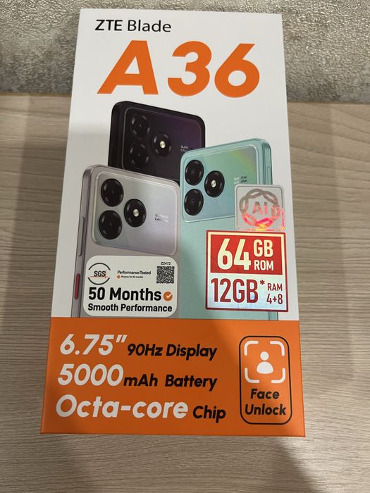 Продам НОВЫЙ смартфон ZTE Blade