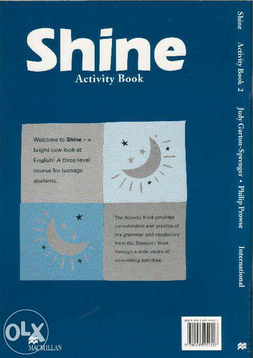 Shine 2 Activity Book. Caiet de Limba Engleza pentru clasa a VII-a.