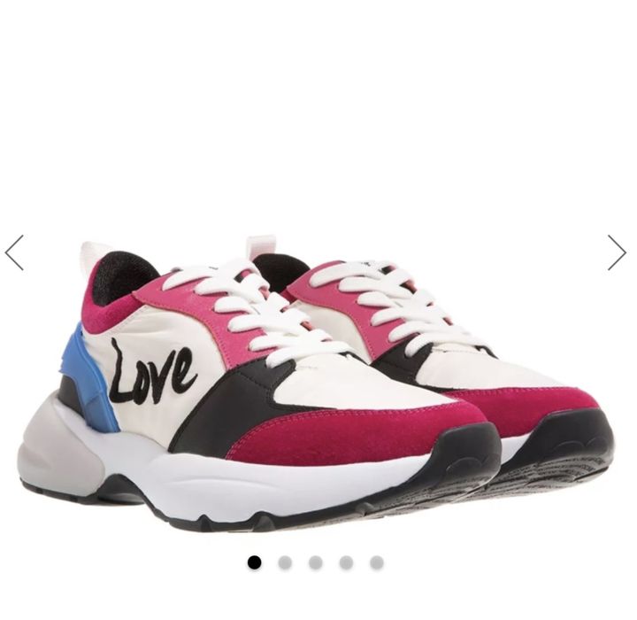 Love moschino дамски обувки кецове сникърси