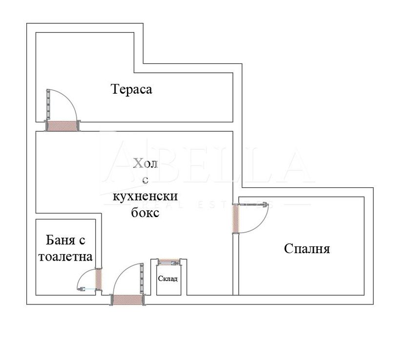 2-стаен в София-Враждебна площ 76 цена 137300