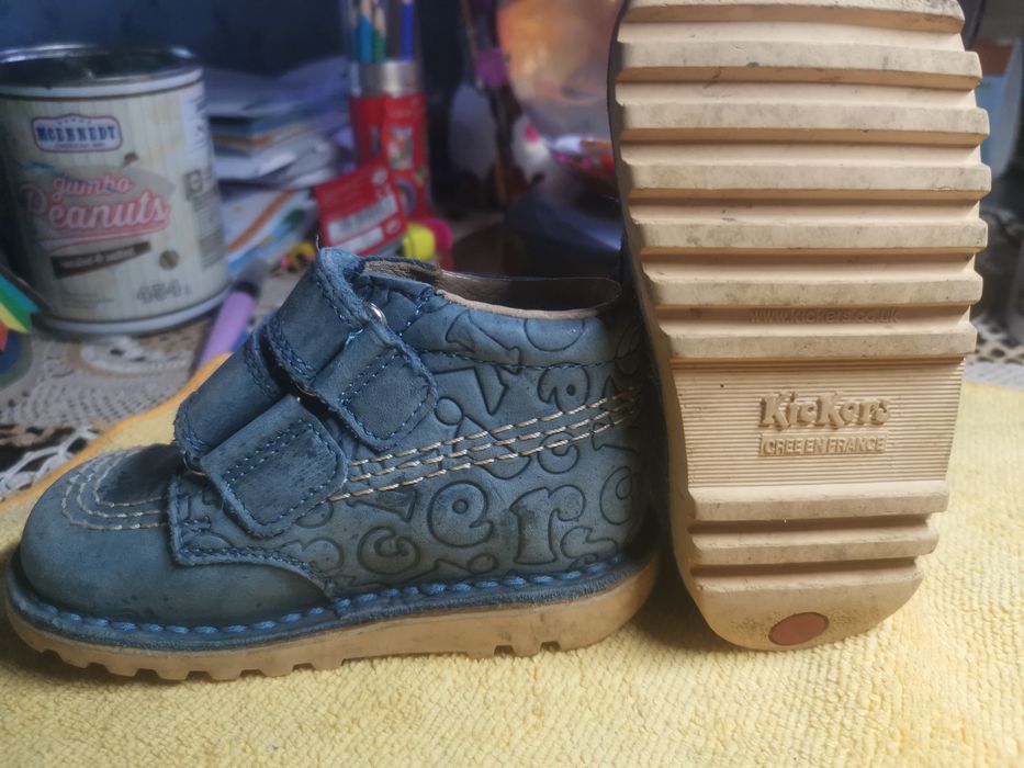 Papucei Kik Kers copii nr 23 piele