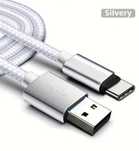 Висококачествено зарядно / кабел за зареждане USB - Type C / 2 метра