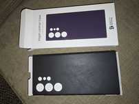 Husa samsung s24 ultra Vegan Leather black