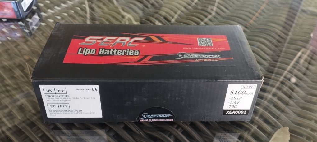 Baterie lipo 7,4 5100 mAh