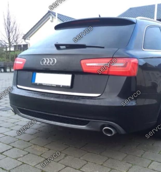 Difuzor spoiler bara spate SLine S-line Audi A6 4G C7 3.0 Motor 12-14