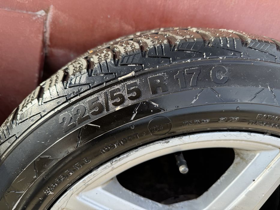 225 55 R17 C jante Mercedes AMG anvelope iarna M+S