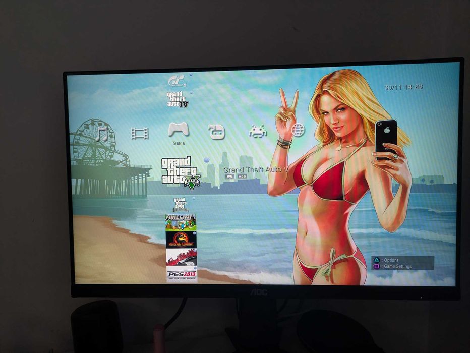 PS3 Super Slim + 24 игри / Playstation 3