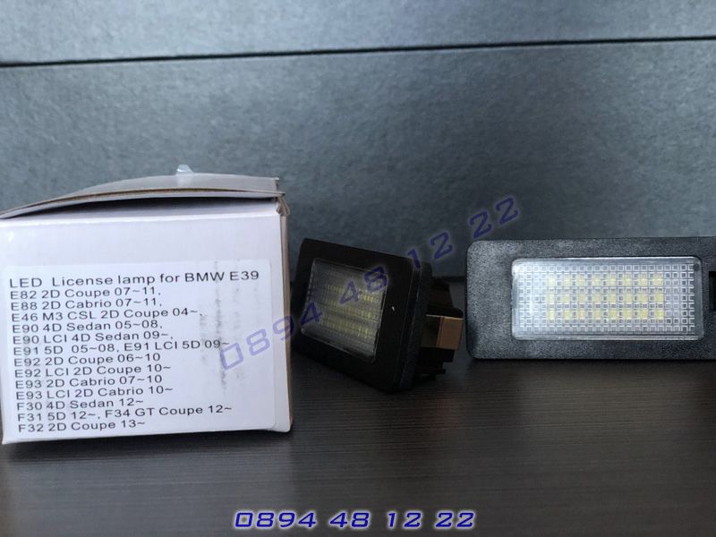 BMW E60 E90 E91 E92 F30 F31 F32 E82 LED диодни плафони заден номер БМВ