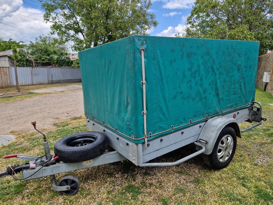 Remorca 750 kg.inmatriculata