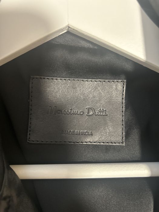 Vand geaca piele Massimo Dutti,marimea M