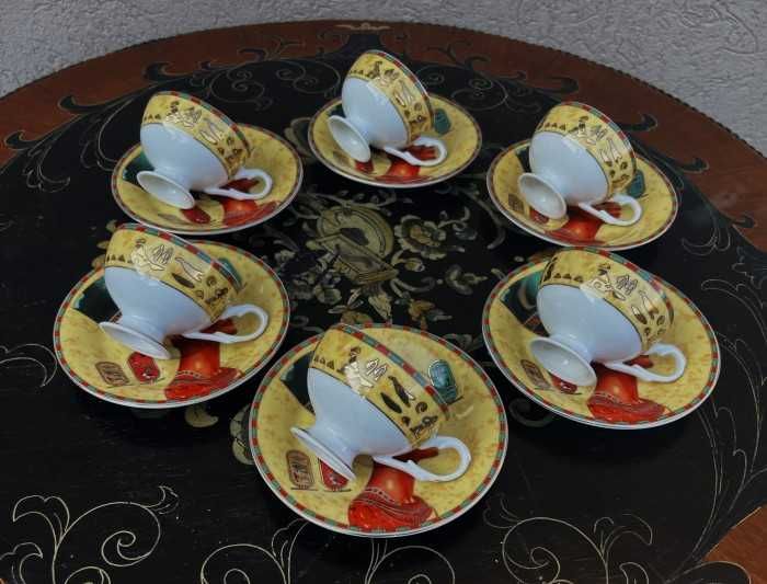 Deosebit set cafea-Fathi Mahmoud Limoges-email-marcat-Olanda